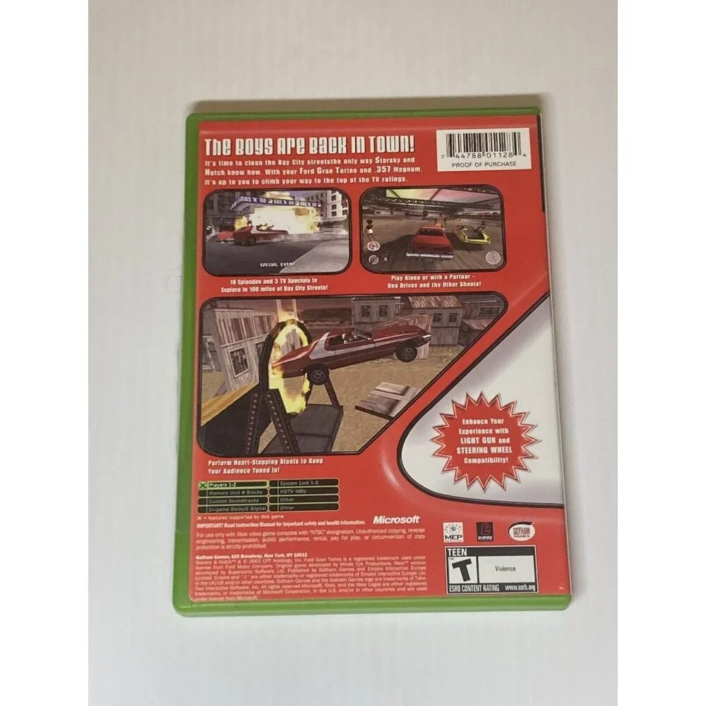 Starsky & Hutch (Microsoft Xbox, 2003)